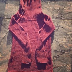 Red Guess turtleneck